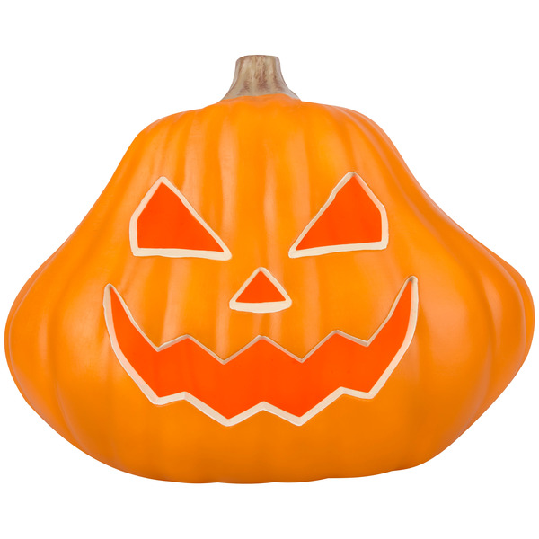 Haunted Living 11-in Lighted Jack-O-Lantern Decoration