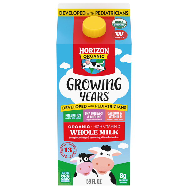 Ralphs Horizon Organic Growing Years Whole Milk with DHA Omega-3 ...