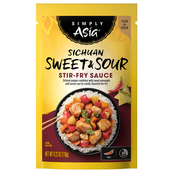 Simply Asia Sichuan Sweet & Sour Stir-Fry Sauce