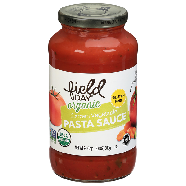 FIELD DAY Pasta Sauce, Organic, Garden Vegetable
