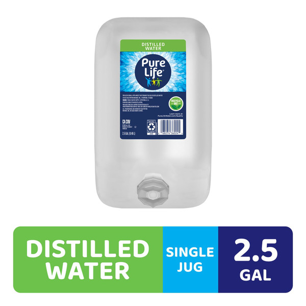 PURE LIFE Distilled Water 2.5 Gallon Same-Day Delivery or Pickup