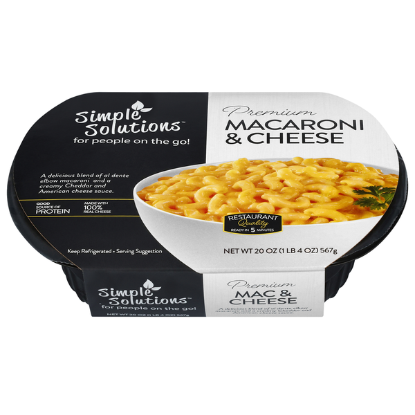 Simple Solutions Premium Macaroni & Cheese Same-Day Delivery or