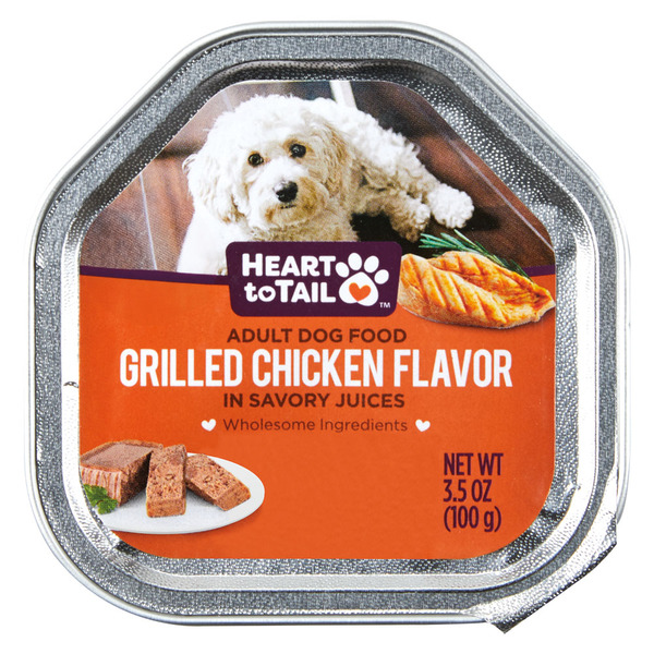 Heart to Tail Grilled Chicken Dog Entree