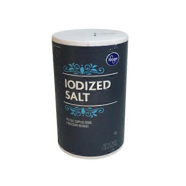 Kroger Iodized Salt (26 oz) Instacart