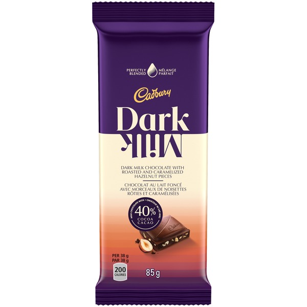 Cadbury Dark Milk Chocolate (85 g) Instacart