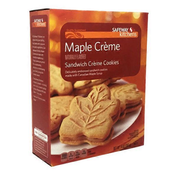 Signature Kitchens Maple Cream Cookies (14 oz) from Safeway Instacart