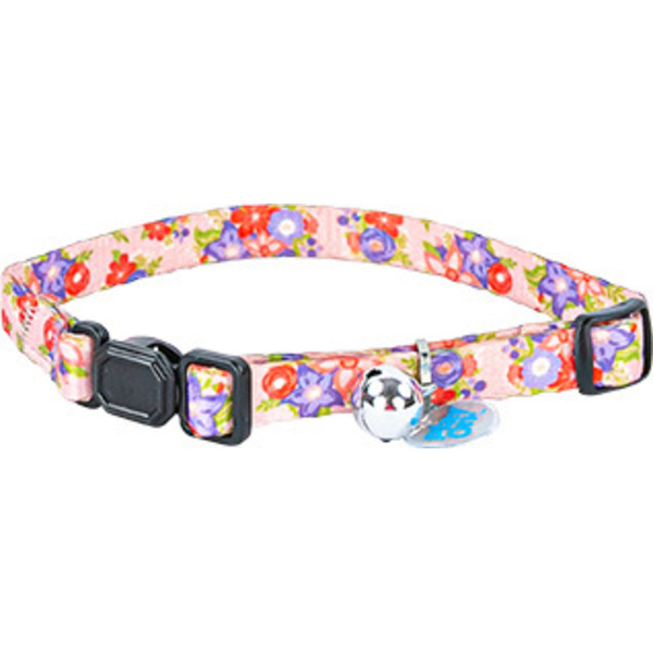 Play On Fashion Floral Cat Collar - Pink