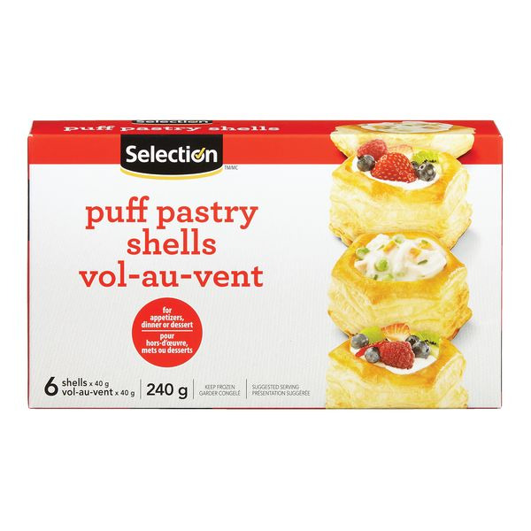 Package Pastries Shell Food Basics Selection Frozen Puff Pastry Shells Same-Day Delivery ...