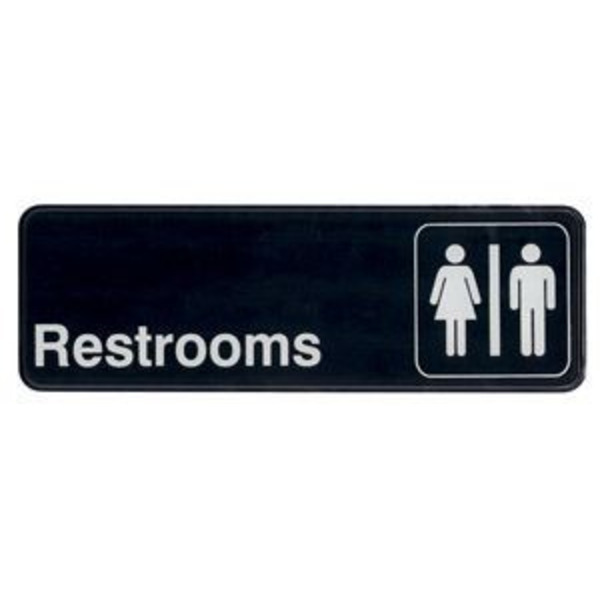 Winco - Restroom Sign - 1ea.