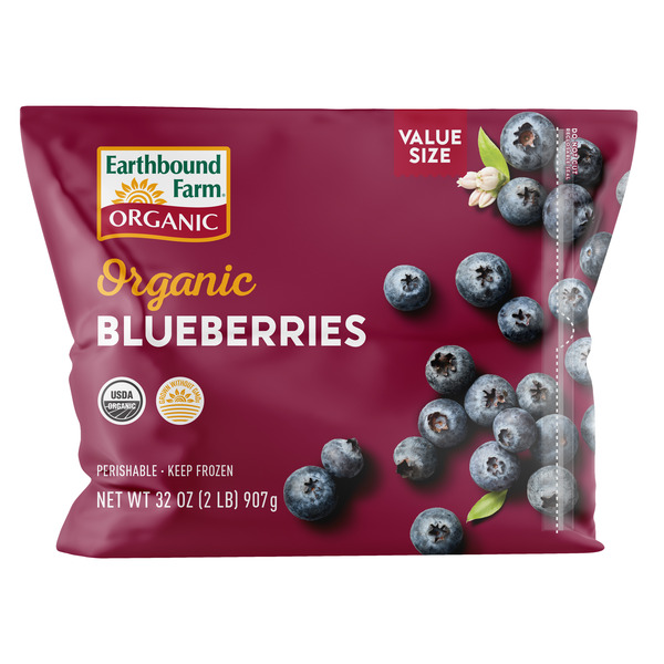 Earthbound Farm Blueberries, Organic, Value Size Same-Day Delivery or ...