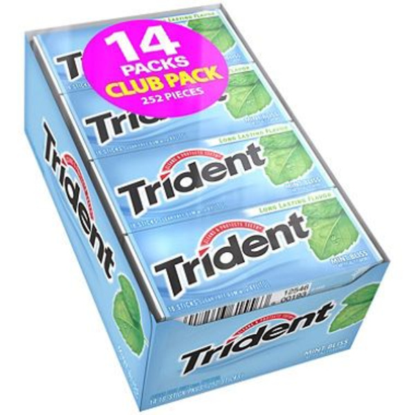 Trident - Mint Bliss Club Pack - 14 Pc