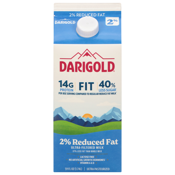 Darigold Reduced Fat Ultra Filtered Milk Same-Day Delivery or