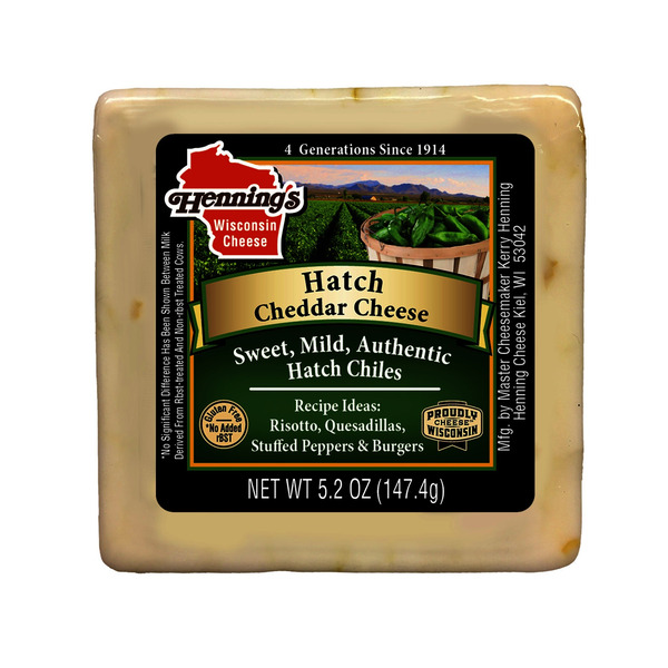 Henning's Cheddar Hatch Chile Cheese