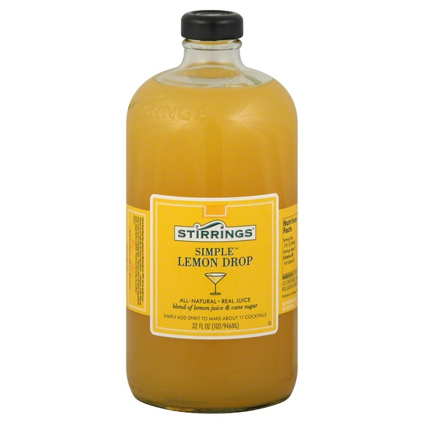 Stirrings Cocktail Mixer, Lemon Drop (32 oz) Instacart