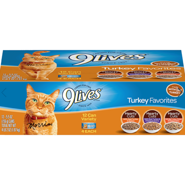 9Lives- Turkey Favorites 5.5z