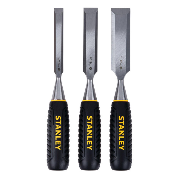 STANLEY 3 Piece Wood Chisel Set