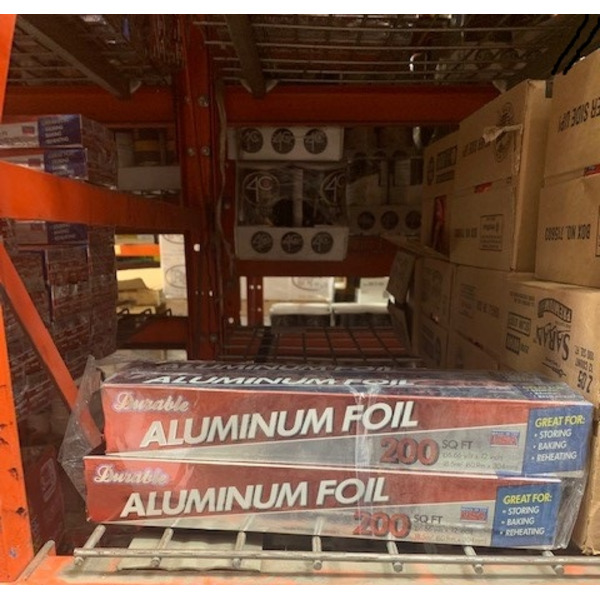 Durable Foil - Aluminum Foil - 200 ft - 4 ct