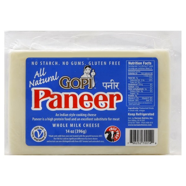 Gopi Whole Milk Paneer