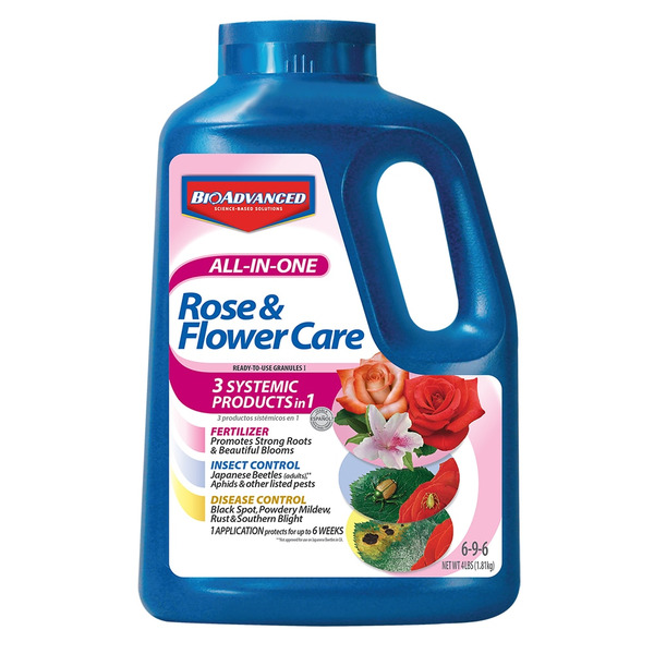 BioAdvanced All-in-One Rose and Flower Care 6-lb 6-9-6 Flower Fertilizer