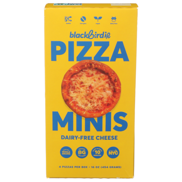 Blackbird Foods Dairy-Free Cheese Minis Pizza 4 Pack Same-Day