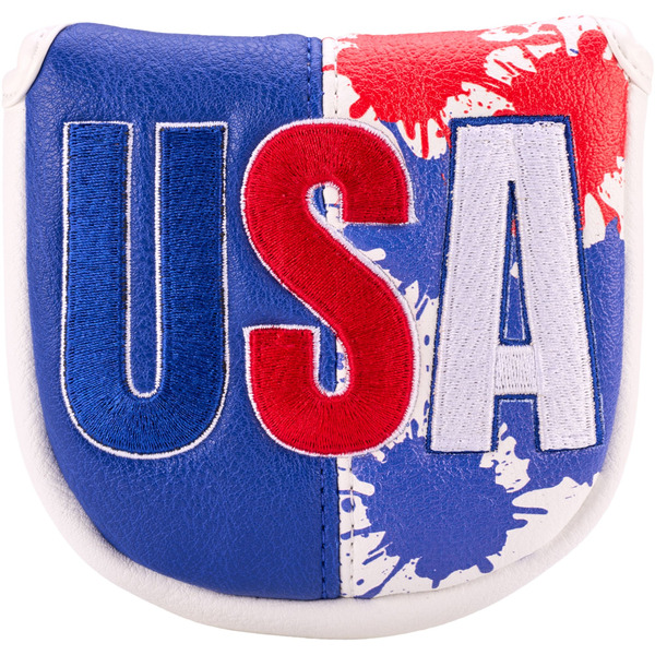 CMC Design USA Paintball Mallet Putter Headcover - Red/White/Blue