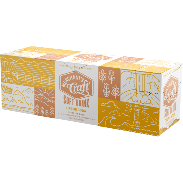 Merchant's Craft Creme Soda Flavored Soft Drink Same-Day Delivery