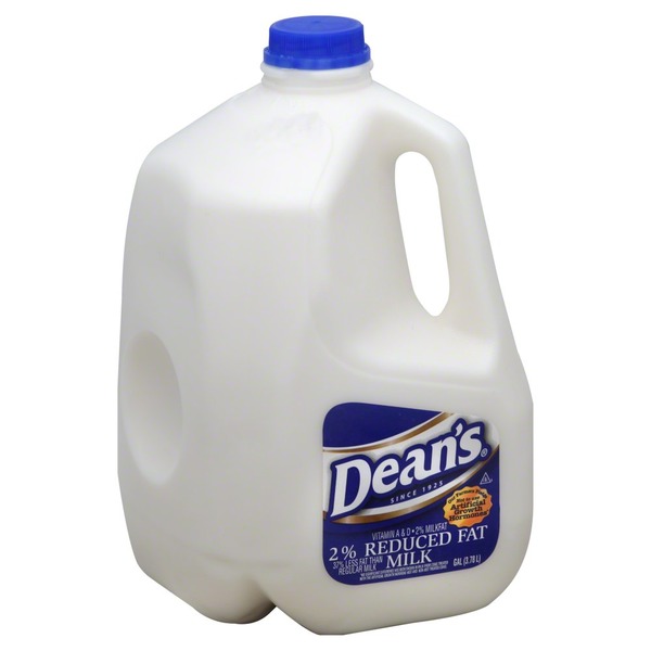 Deans Milk, 2 Reduced Fat, Jug (1 gal) Instacart