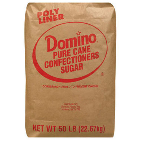 Domino - 10X Powdered Sugar - 50 lbs