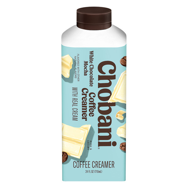 しらもち Chobani Coffee Creamer, with Real Cream, White Chocolate Mocha