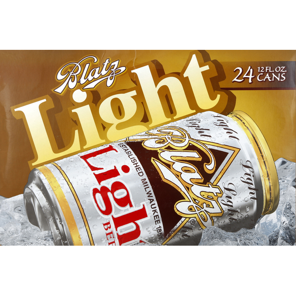 Blatz Beer, Light Same-Day Delivery or Pickup | Woodman's Food Markets