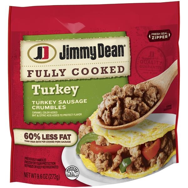 Jimmy Dean Fully Cooked Turkey Sausage Crumbles, 9.6 oz. (9.6 oz) from
