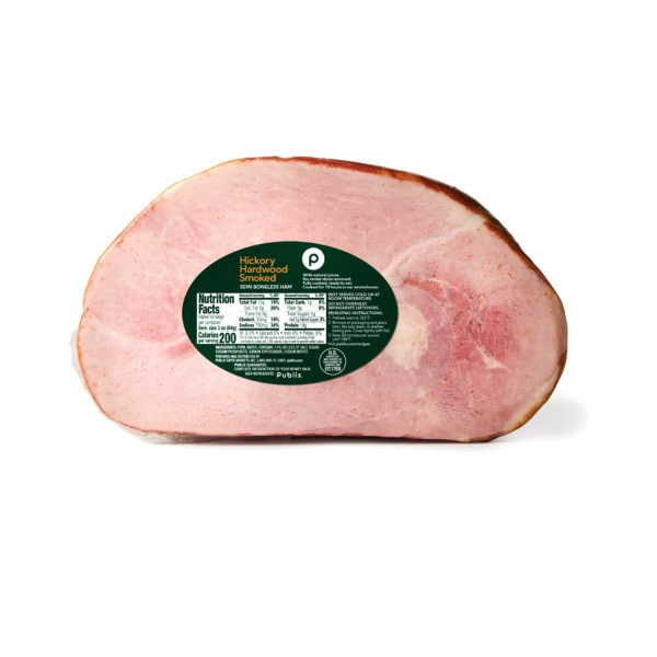 Publix Semi-Boneless Smoked Ham Half Same-Day Delivery or Pickup | Publix