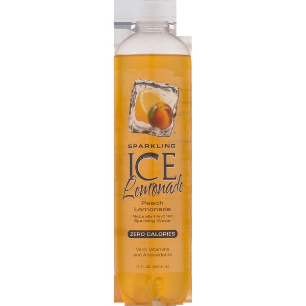 Sparkling ice lemonade zero calories peach lemonade 17 fl oz instacart