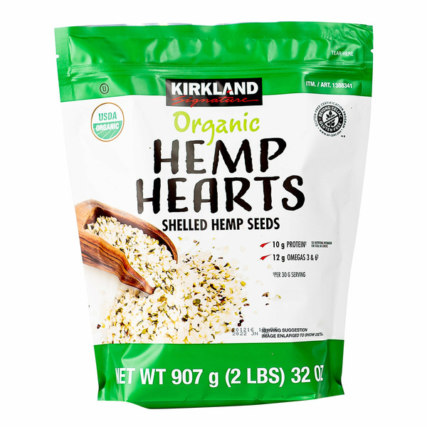 Kirkland Signature Organic Hemp Hearts, 32 oz