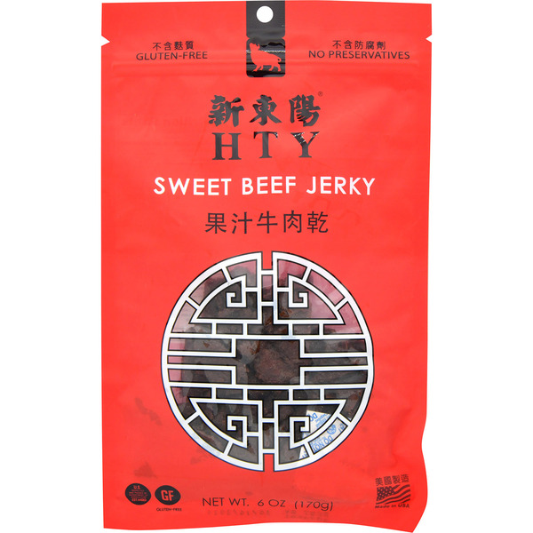 Hsin Tung Yang Gluten-Free Sweet Beef Jerky