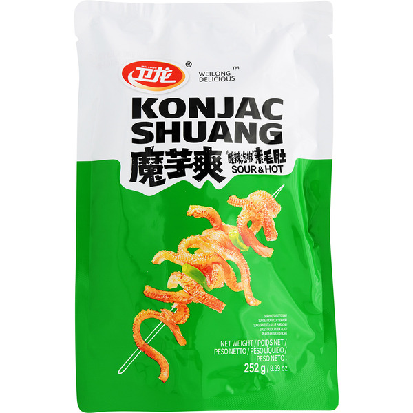 Wei Long Spicy & Sour Flavor Konjac Shuang
