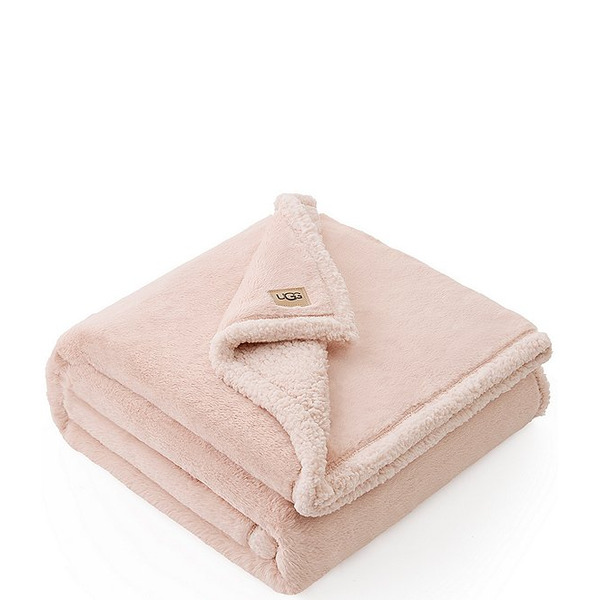 UGG Cynthia Faux Fur Plush Throw Blanket