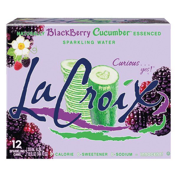 La Croix Blackberry Cucumber Same-Day Delivery or Pickup | ALDI