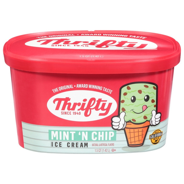 Thrifty Ice Cream Ice Cream, Mint 'N Chip Same-Day Delivery or
