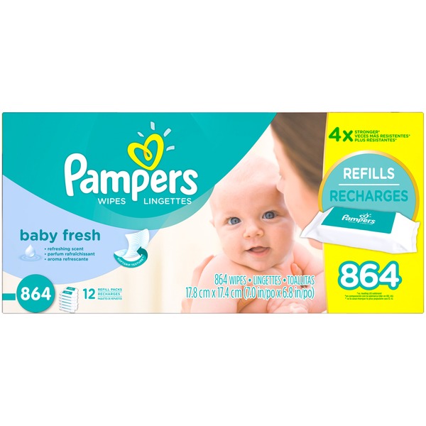 pampers 864 wipes