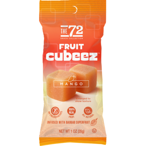 72 Snack Collection Mango Fruit Cubeez