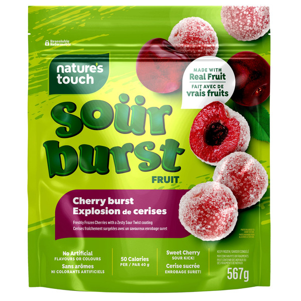 Nature's Touch Sour Burst Explosion Sour Cherry 567 g