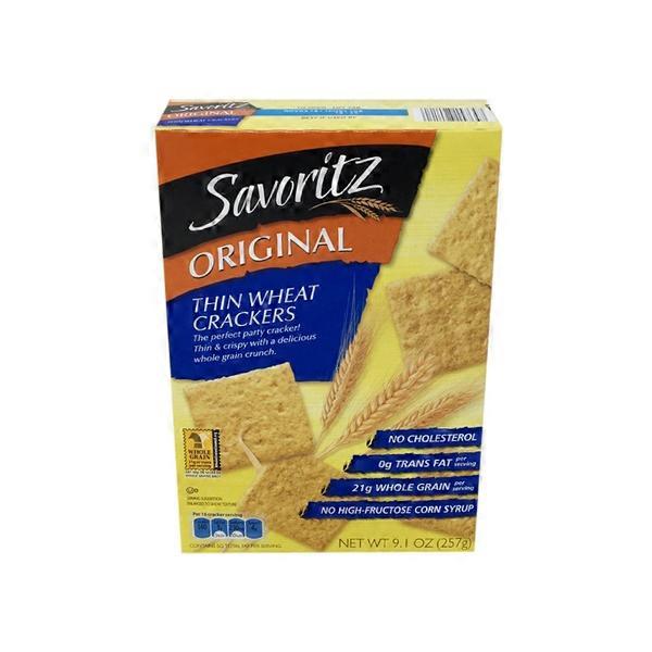 Savoritz Thin Wheat Crackers 4 5 Oz From ALDI Instacart
