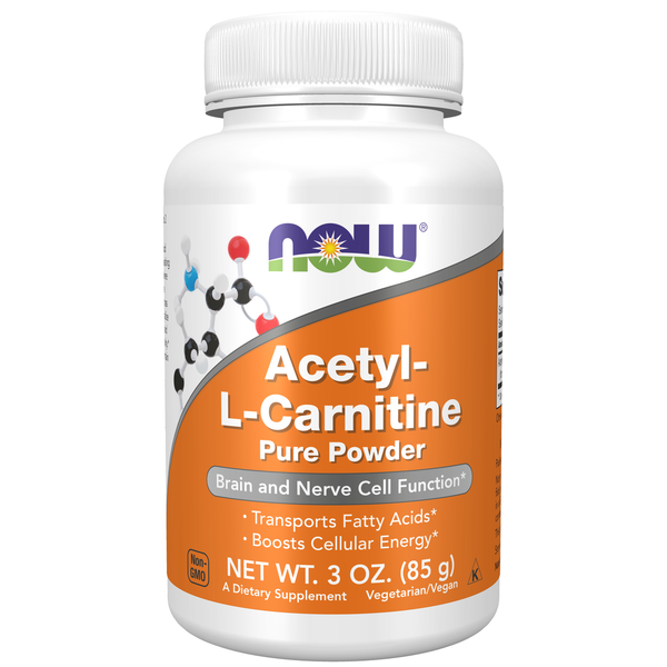 NOW AcetyL L Carnitine Pure Powder Same-Day Delivery or Pickup