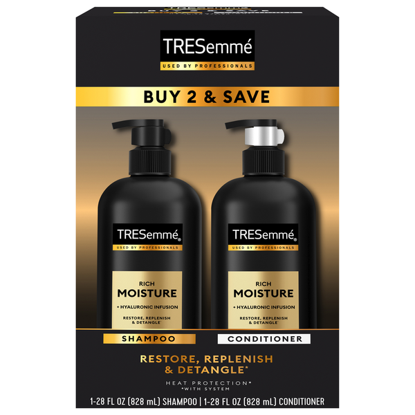 TRESemmé Shampoo And Conditioner Rich Moisture - 28 fl oz