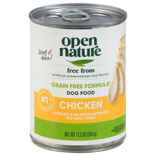 Open Nature Dog Food, Adult, Chicken