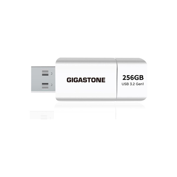 Gigastone 256GB USB Flash Drive - White