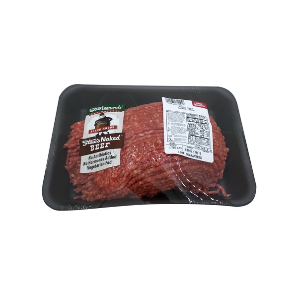 Stew Leonard's Naked Ground Chuck (lb) Instacart
