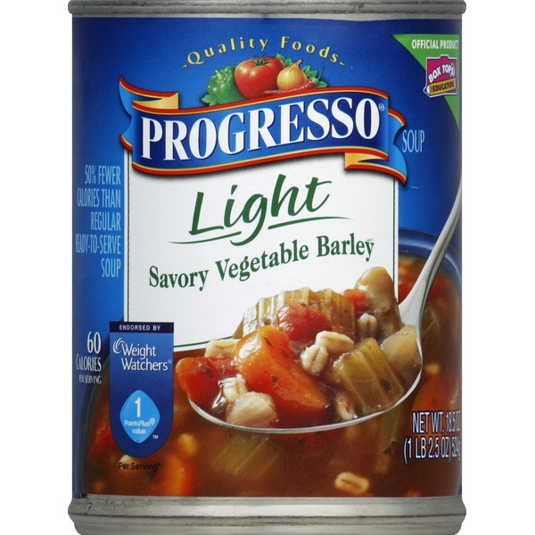 Progresso Soup, Savory Vegetable Barley (18.5 oz) from Safeway Instacart