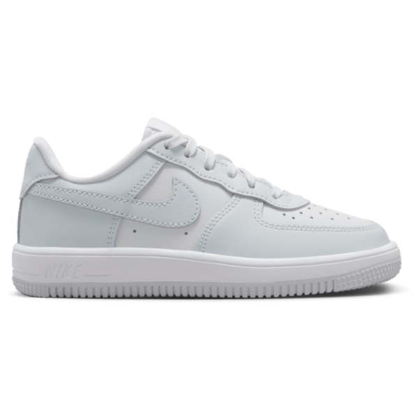 Nike Boys' Air Force 1 Low Lace Preschool Basketball Shoes, Size 12 - Alabaster/Platinum Tint/Aura